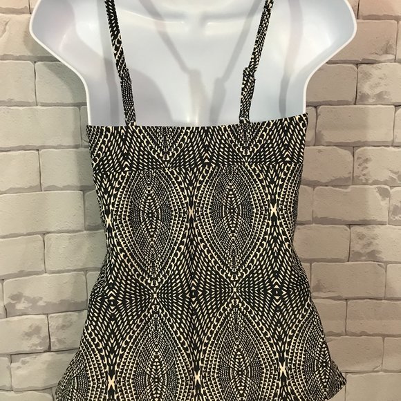 Women's Shirred Kona Sol Tankini Top - Picture 4 of 5